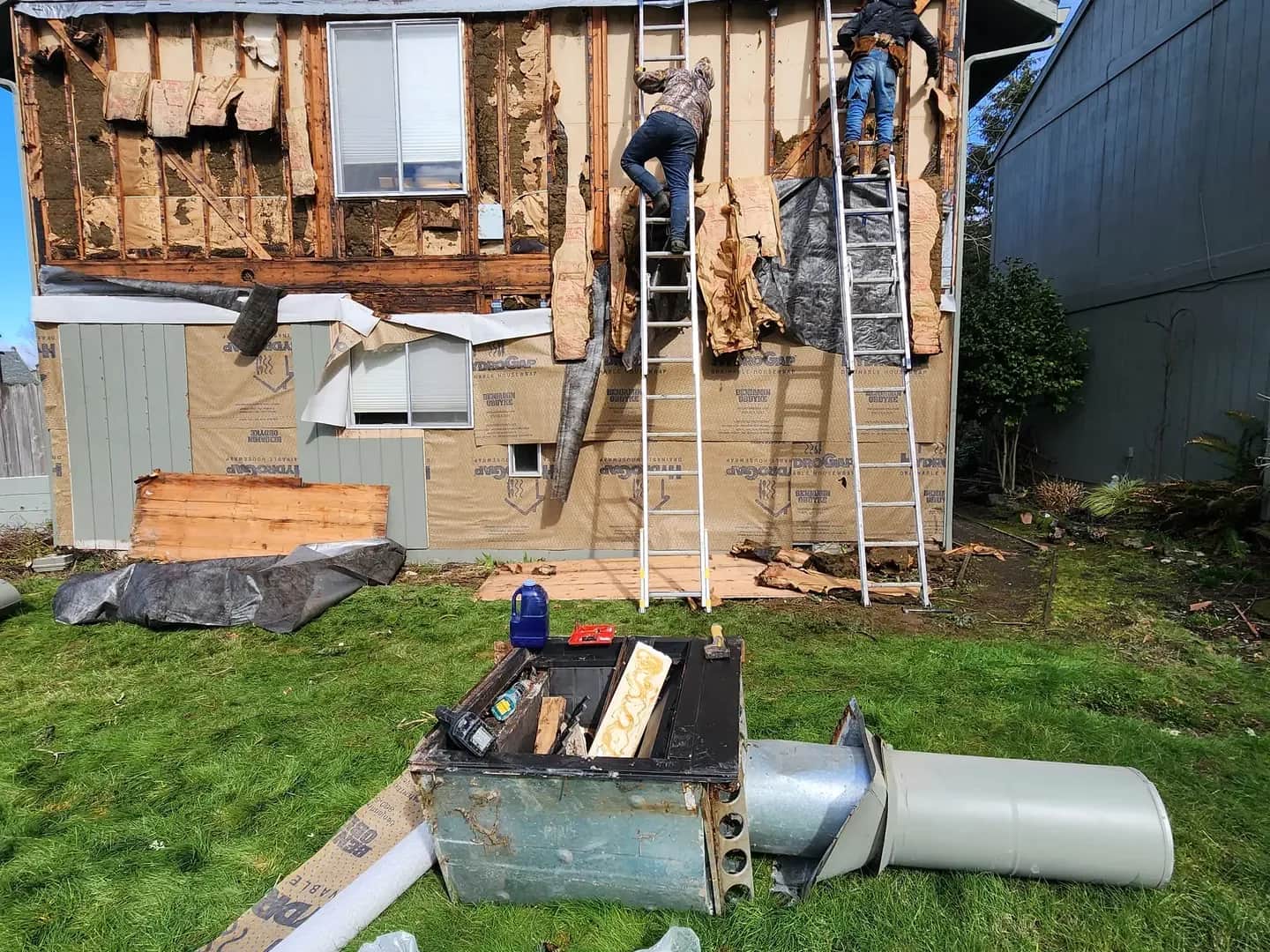 Storm project — Green O Construction, Beaverton / Portland metro