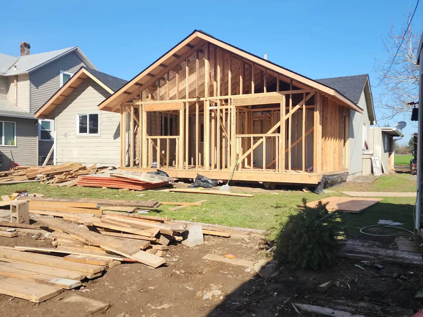 Structural project — Green O Construction, Beaverton / Portland metro