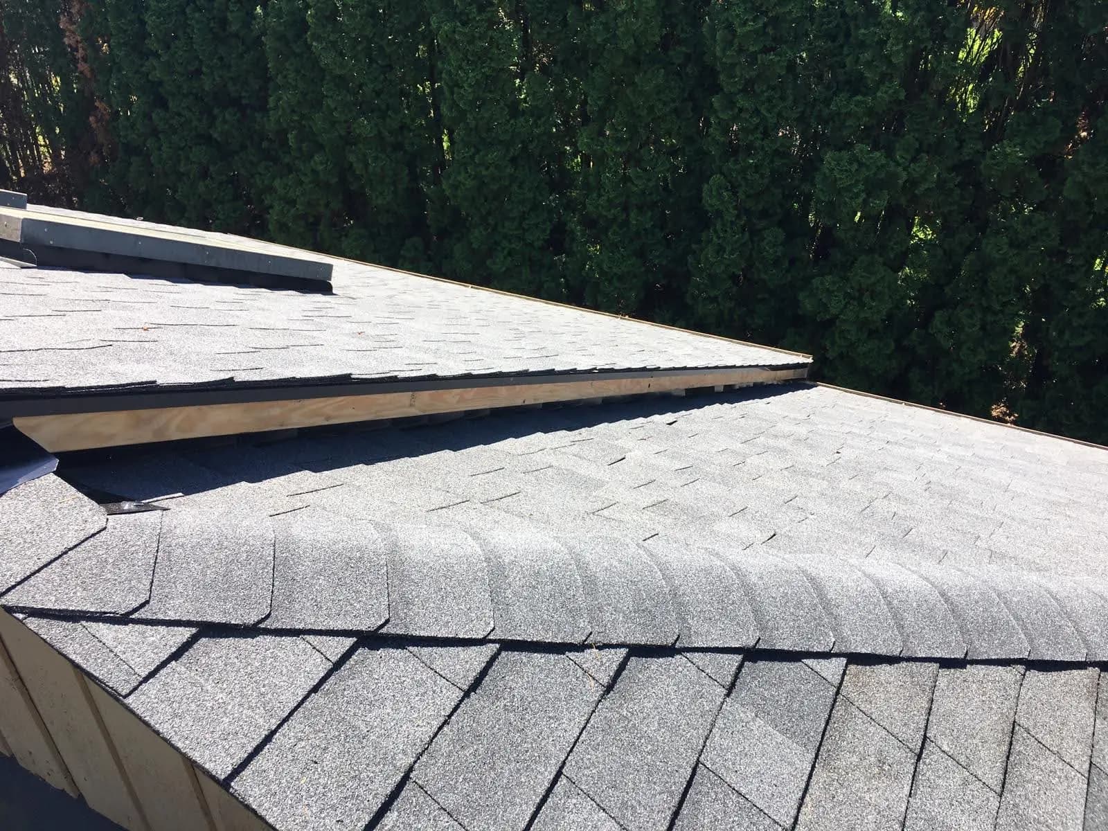 Roofing project — Green O Construction, Beaverton / Portland metro