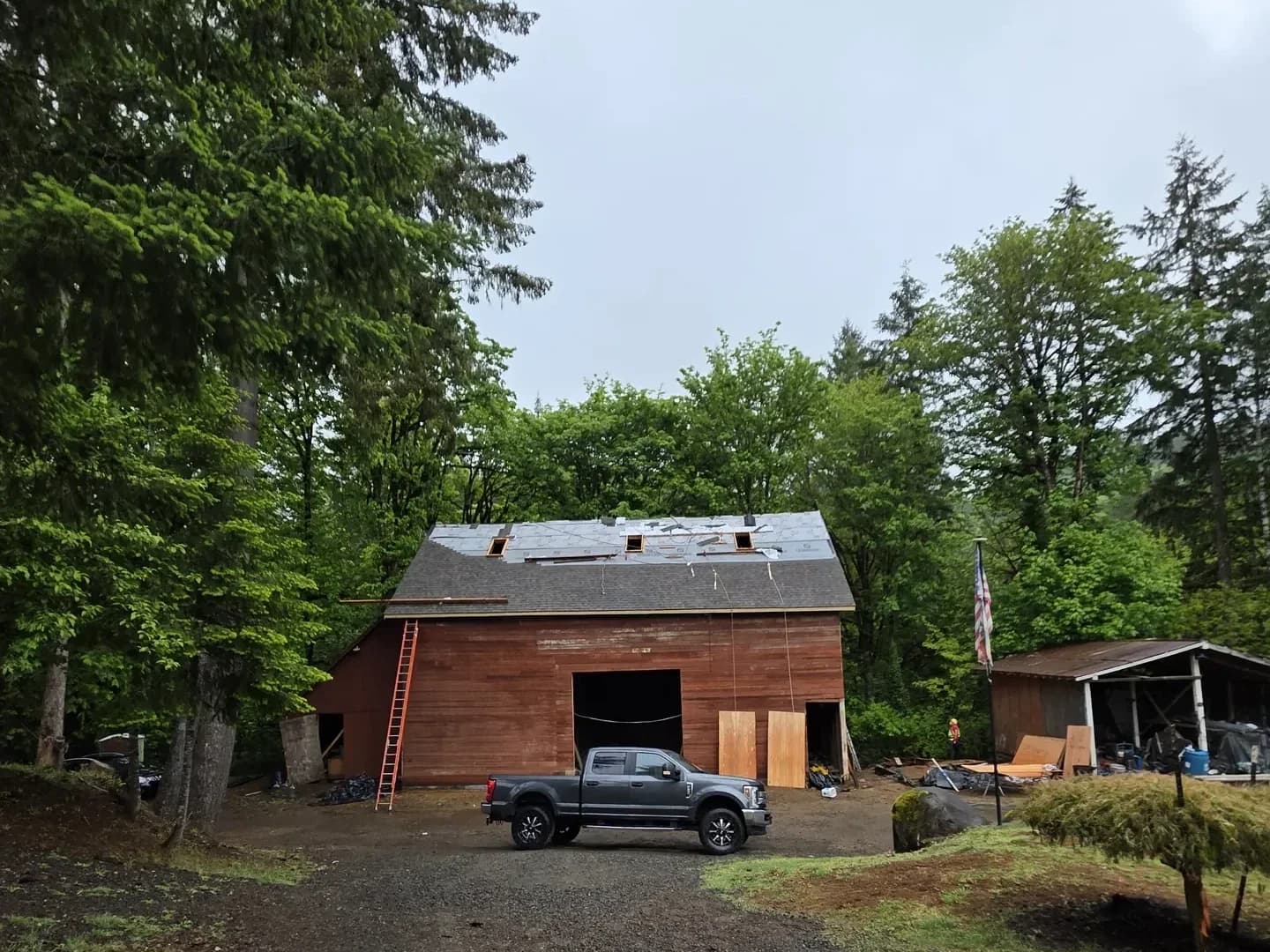 Roofing project — Green O Construction, Beaverton / Portland metro