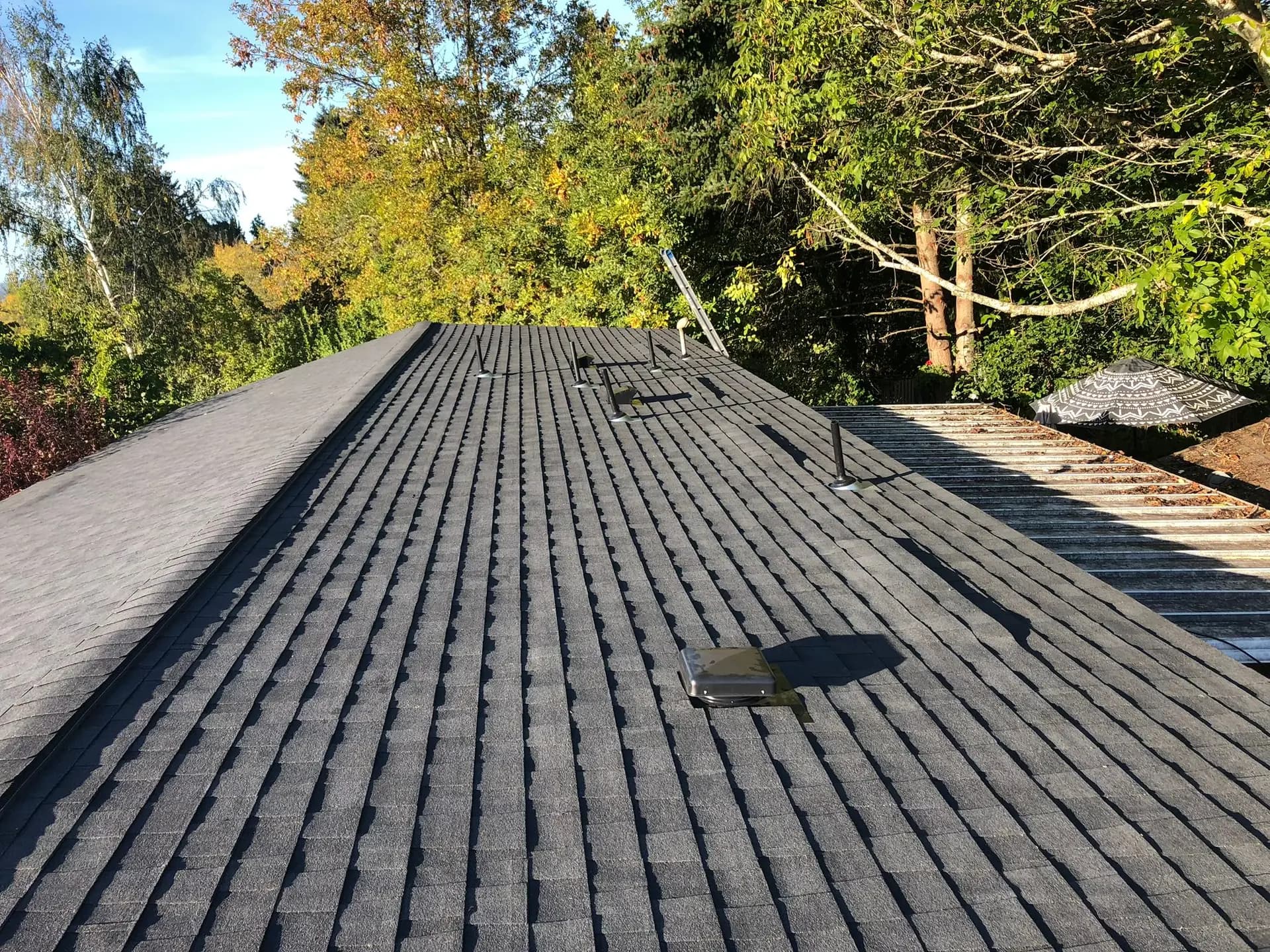Roofing project — Green O Construction, Beaverton / Portland metro