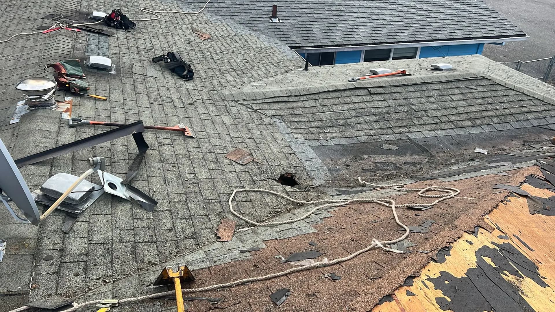 Roofing project — Green O Construction, Beaverton / Portland metro