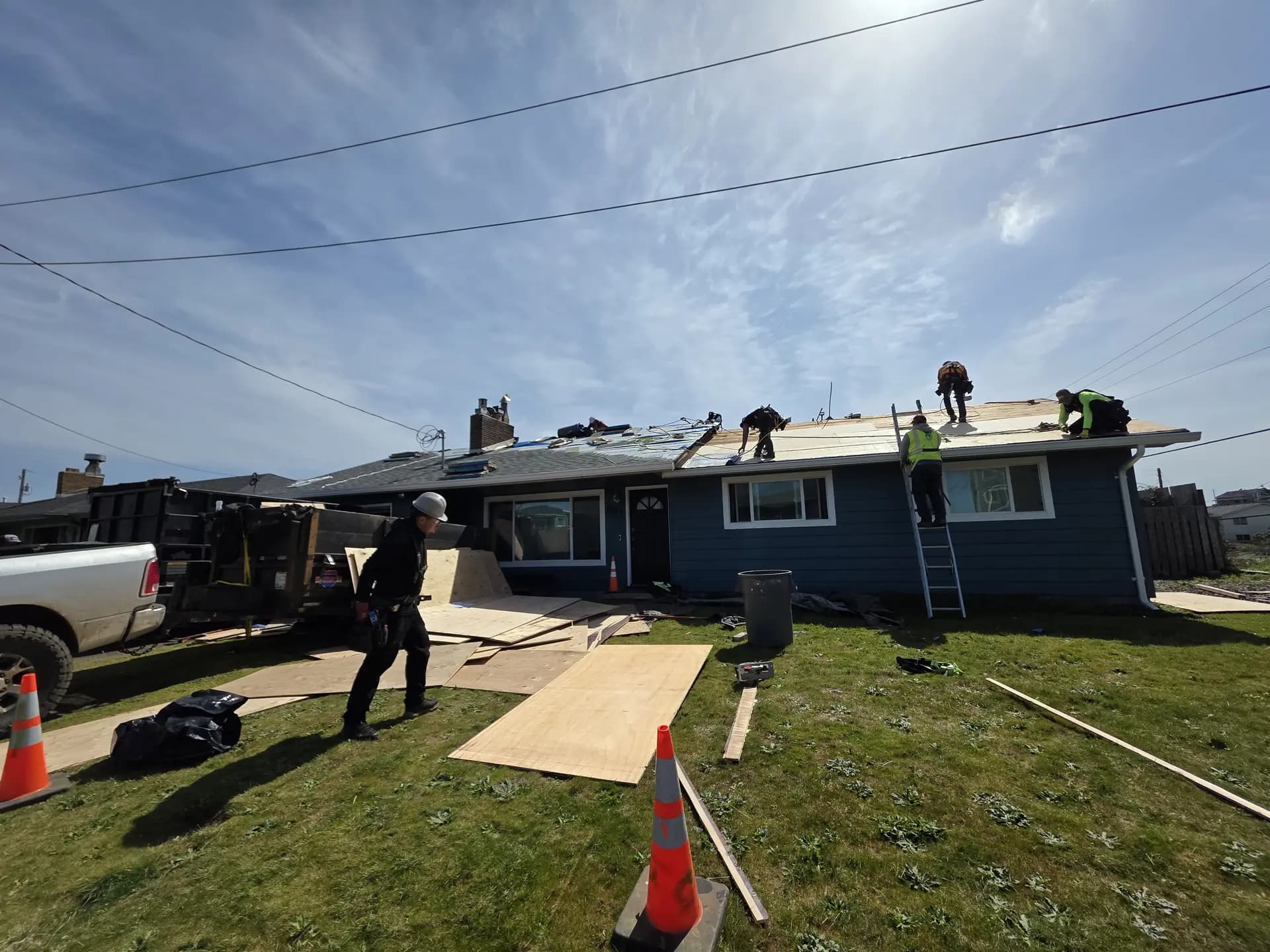 Roofing project — Green O Construction, Beaverton / Portland metro