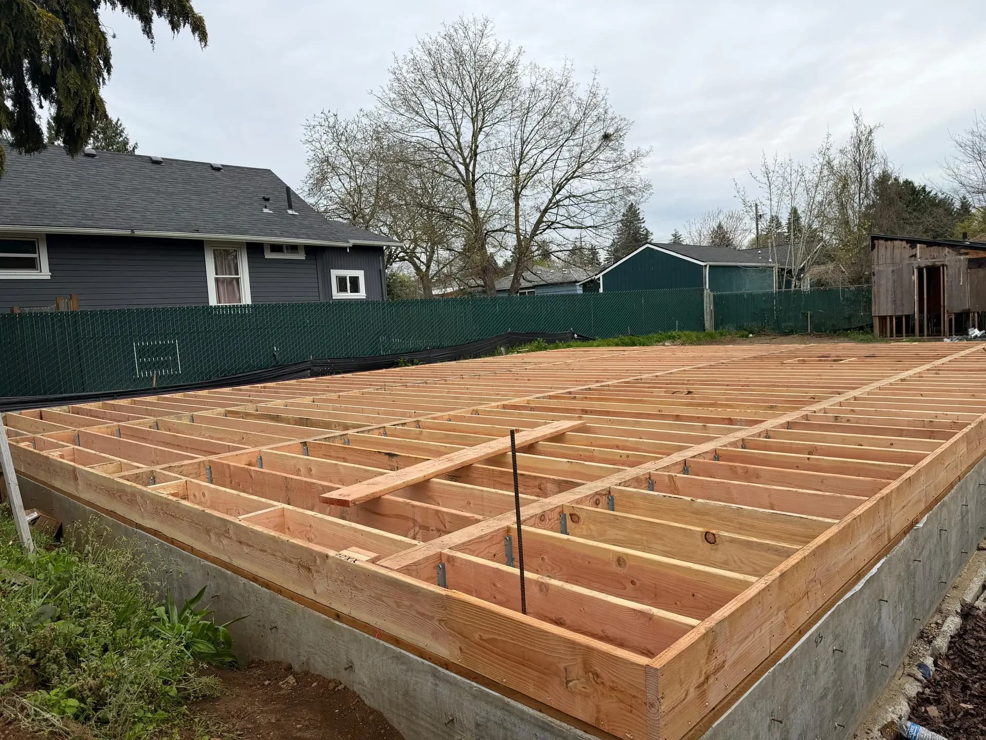 Structural project — Green O Construction, Beaverton / Portland metro