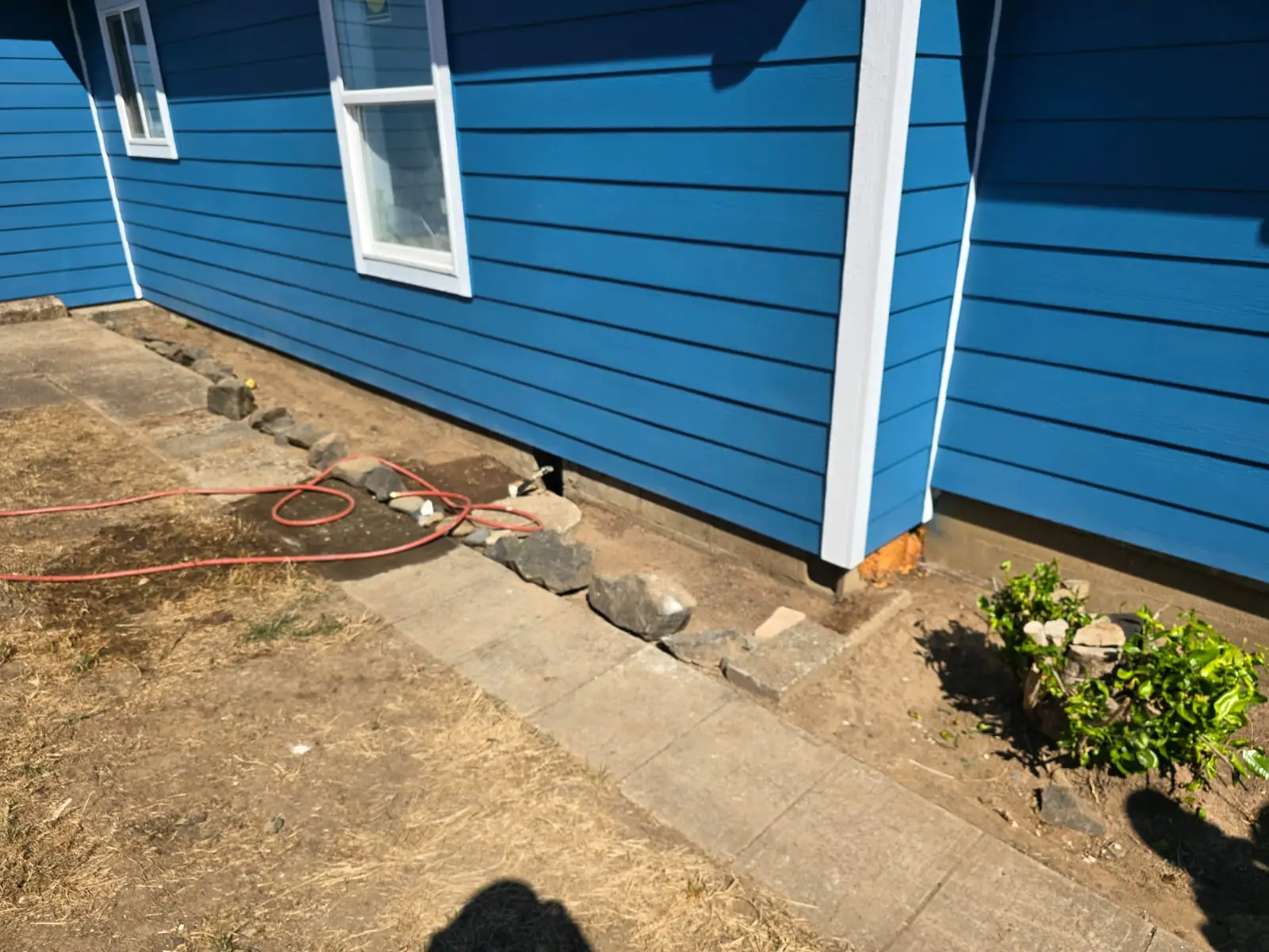Driveway and front elevation curb appeal